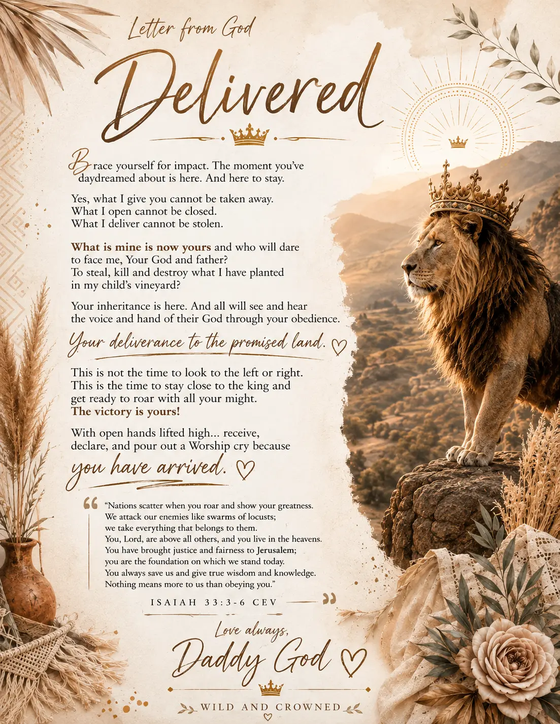 Delivered letter artwork